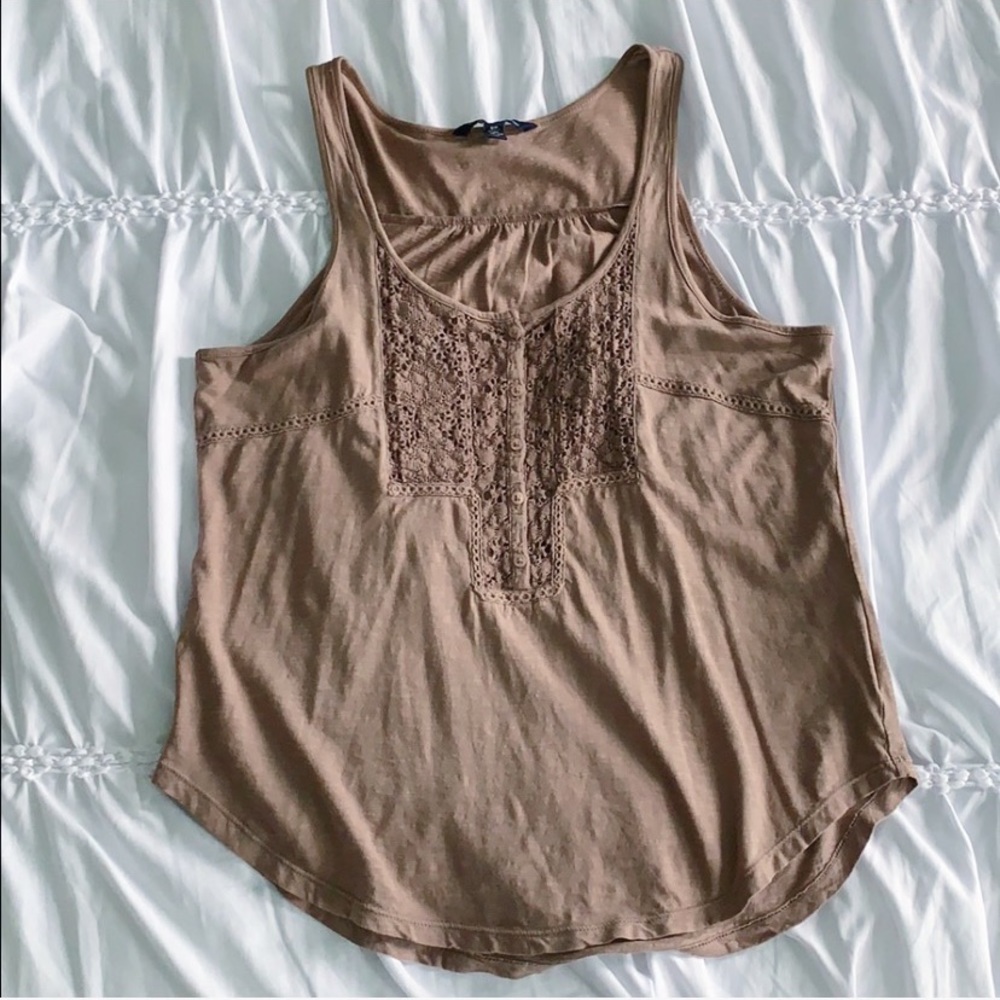 American Eagle Brown Tank Top